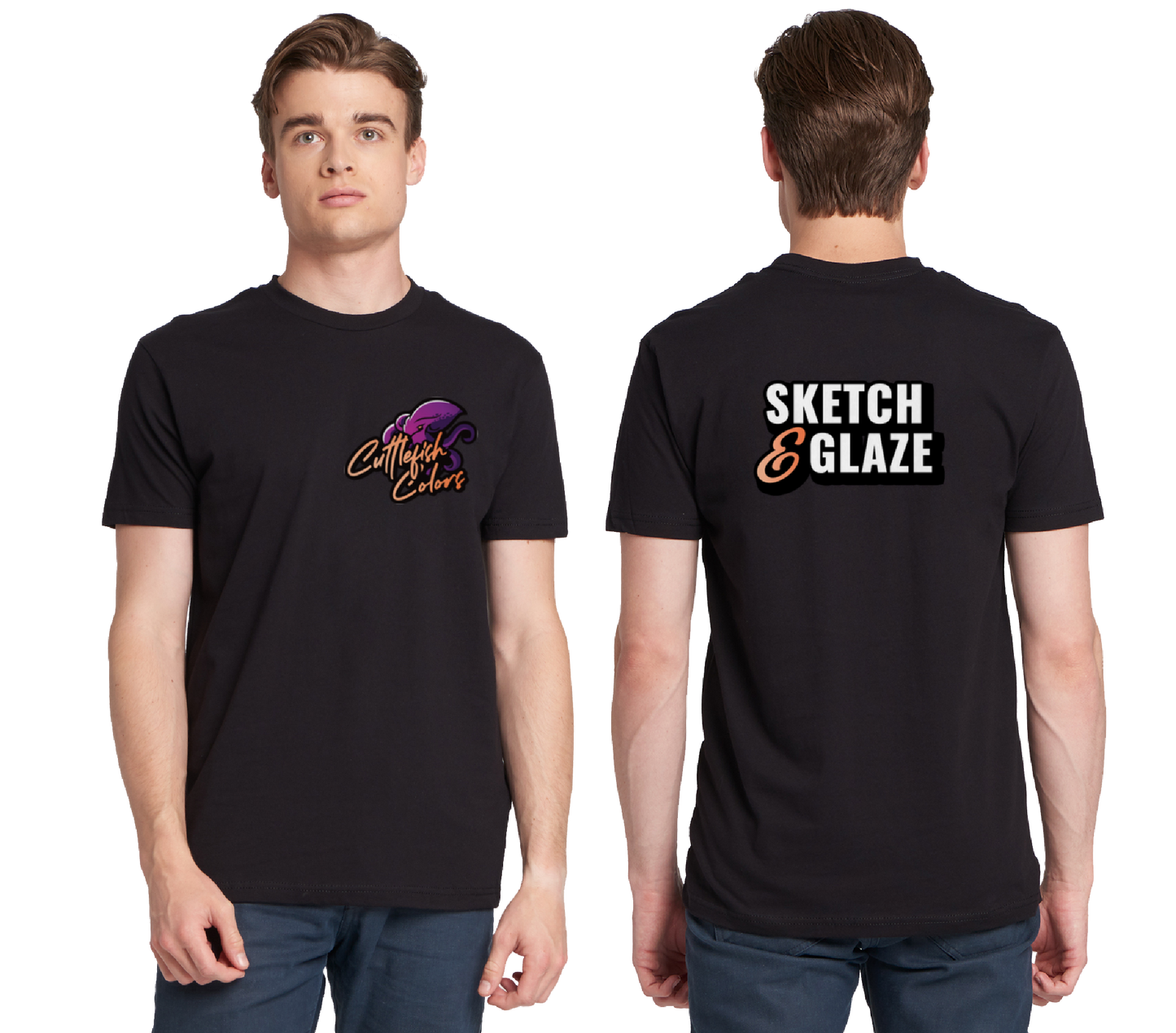 Cuttlefish T-Shirt - Sketch & Glaze