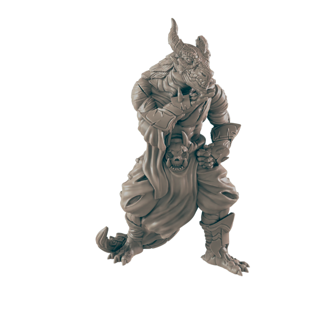 Dragonkin Male Monk – Cephalopod Studios