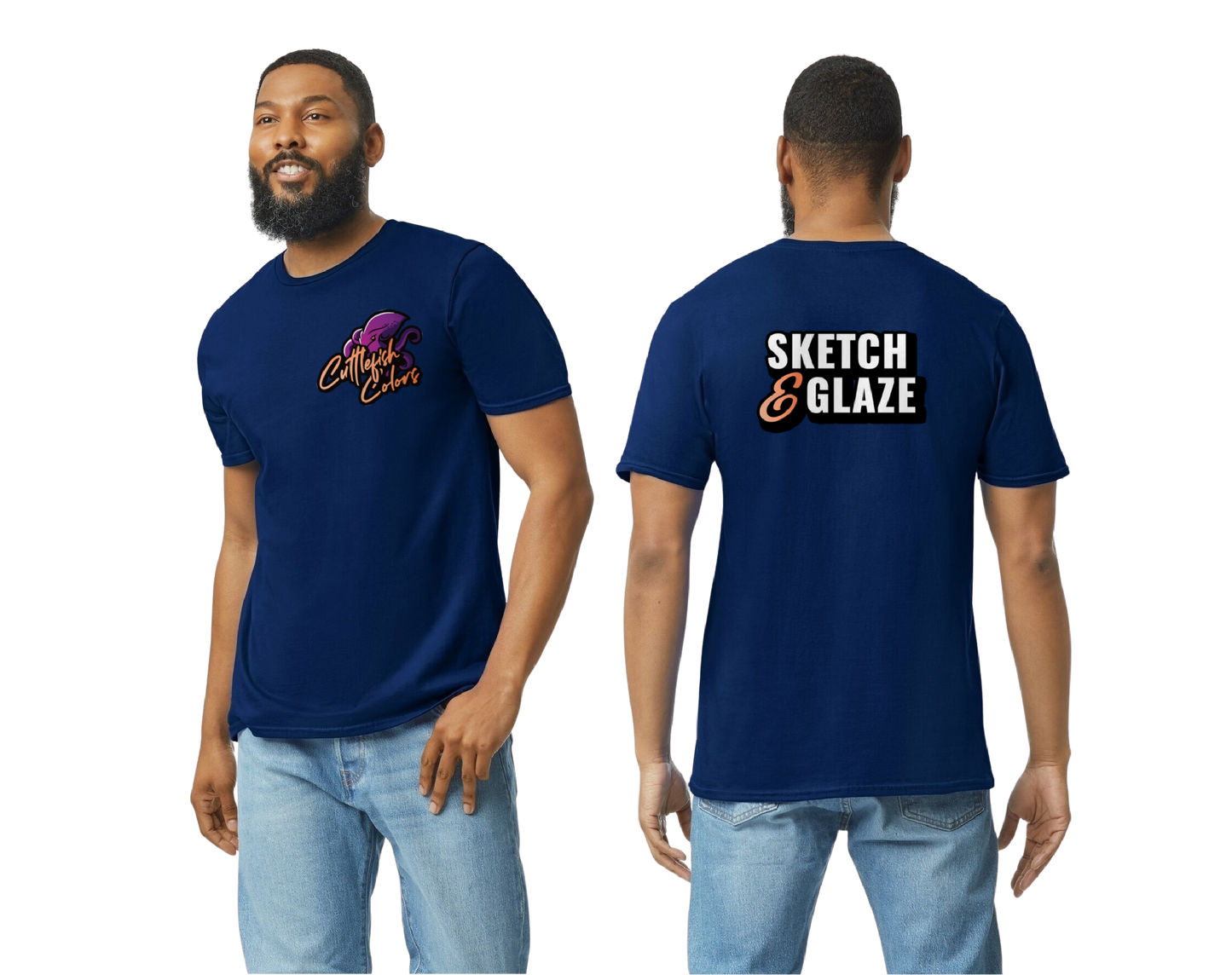 Cuttlefish T-Shirt - Sketch & Glaze