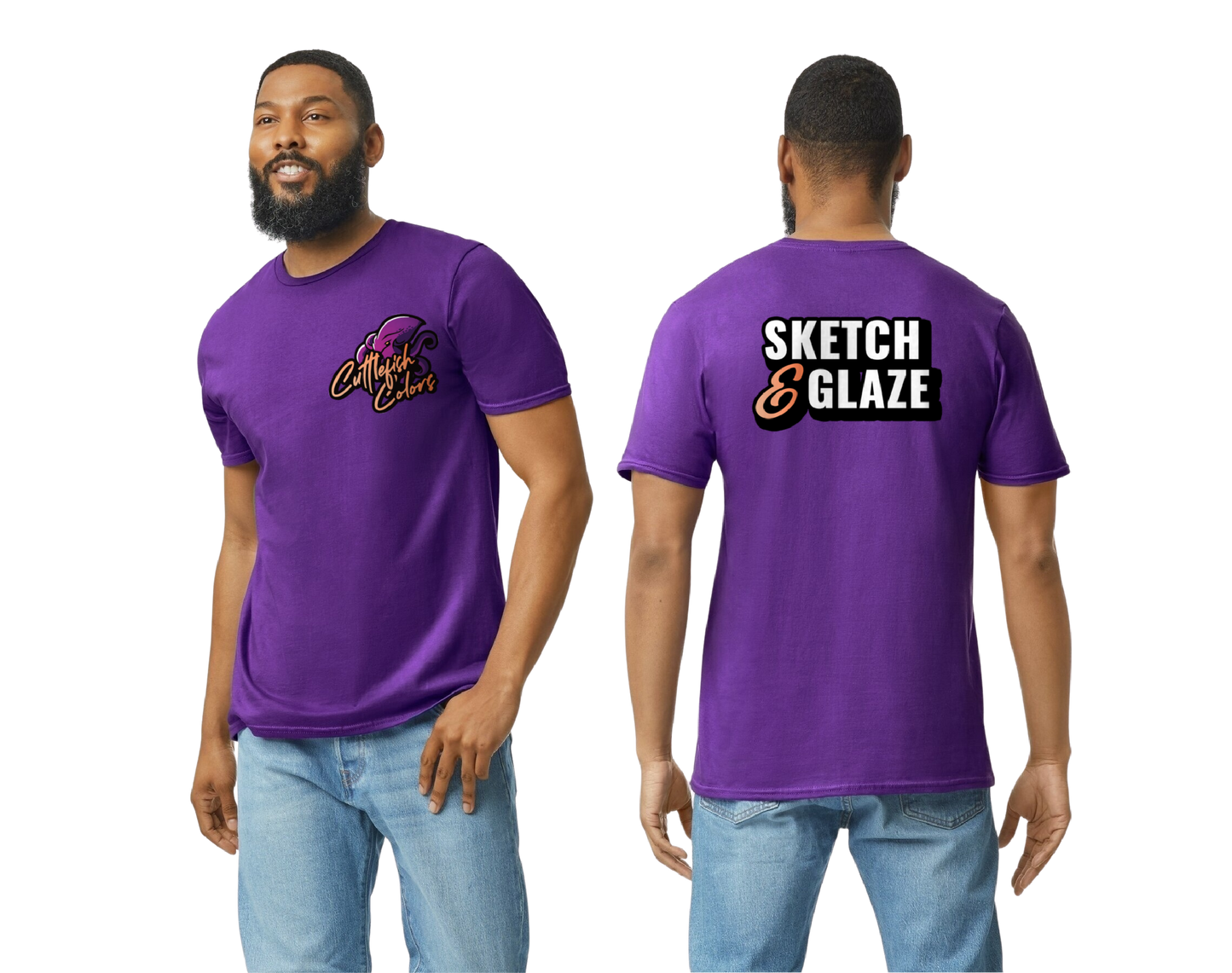 Cuttlefish T-Shirt - Sketch & Glaze