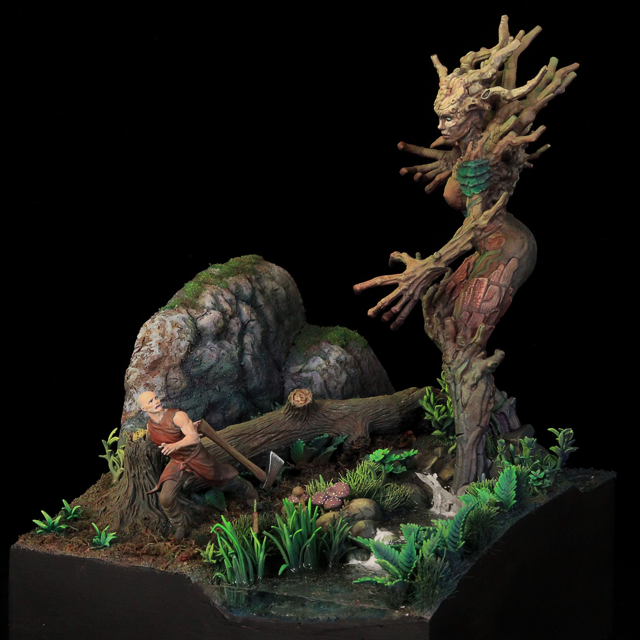 Treewalker - Painted by Ambrose Coddington