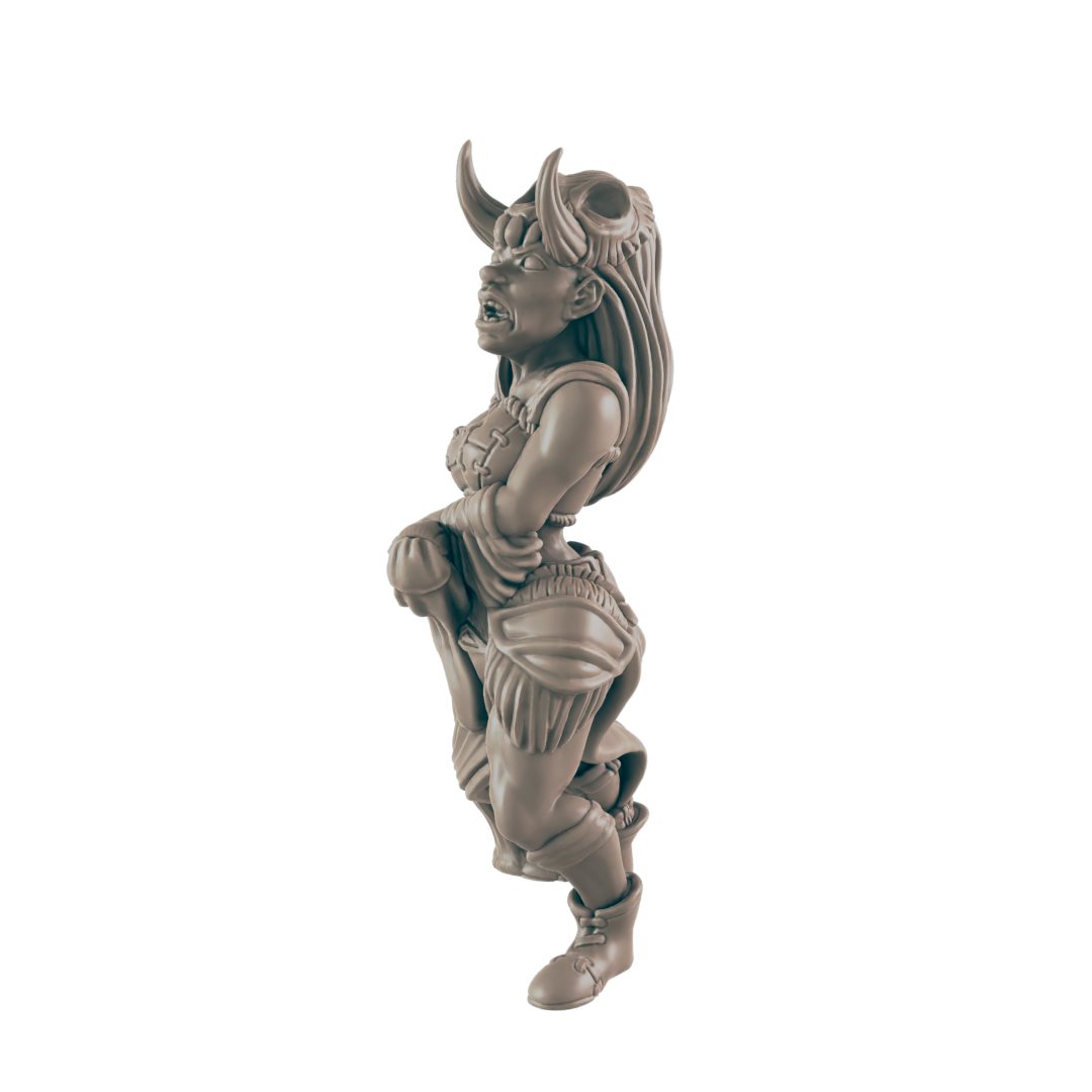 Human Female Barbarian