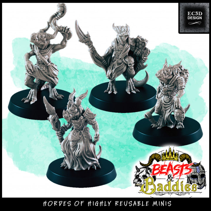 Beasts & Baddies – 3D-Printed Monsters & Villains for Tabletop RPGs