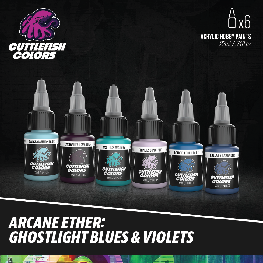 Arcane Ether: Ghostlight Blues & Violets