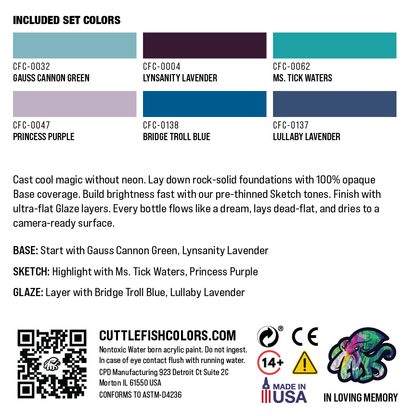 Arcane Ether: Ghostlight Blues & Violets