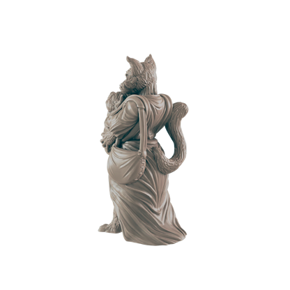 Catfolk Mother and Child