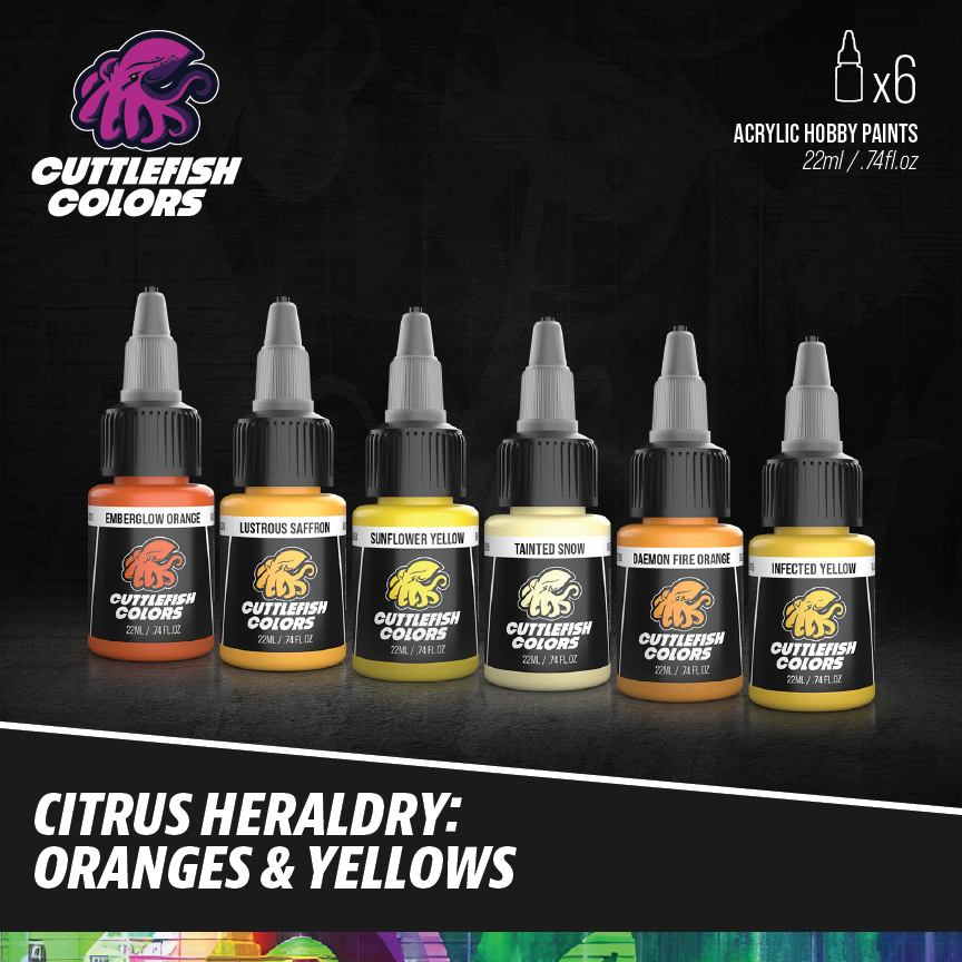 Citrus Heraldry: Oranges & Yellows
