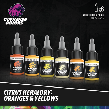 Citrus Heraldry: Oranges & Yellows