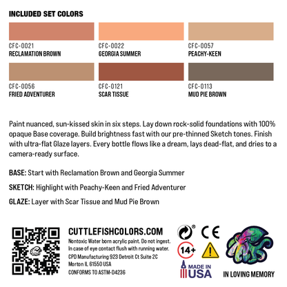 Fleshcraft: Tanned Complexions