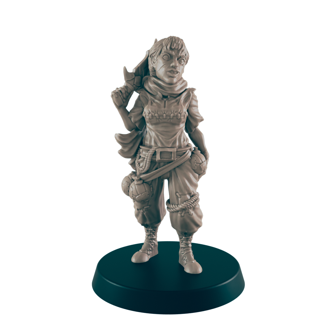 Human Female Bandit – Cephalopod Studios