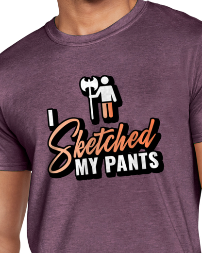 Cuttlefish T-Shirt - I Sketched My Pants
