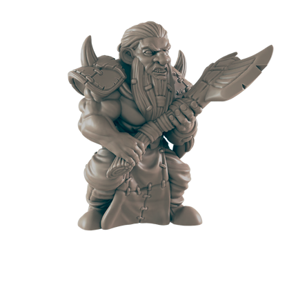 Dwarf Male Barbarian