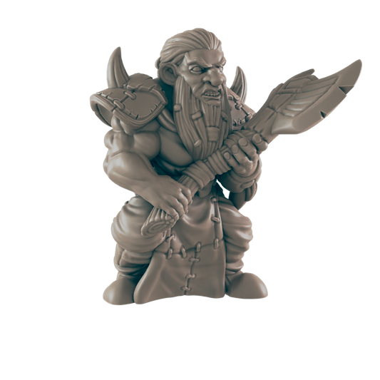 Dwarf Male Barbarian