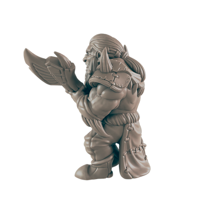 Dwarf Male Barbarian