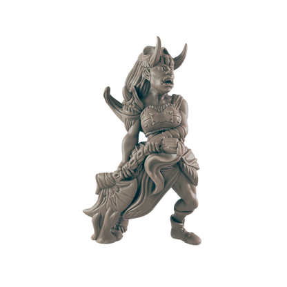 Human Female Barbarian