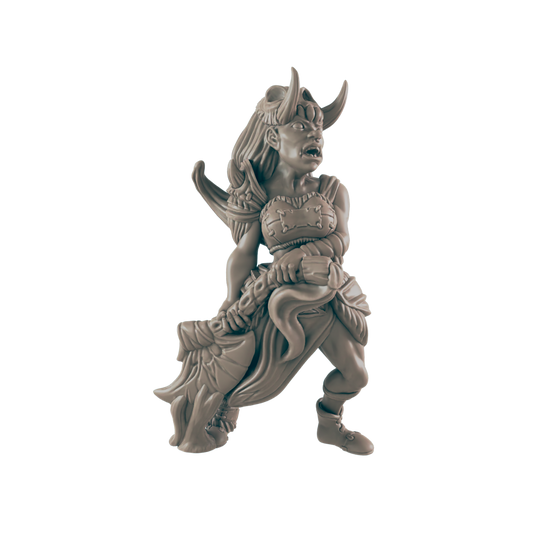 Human Female Barbarian