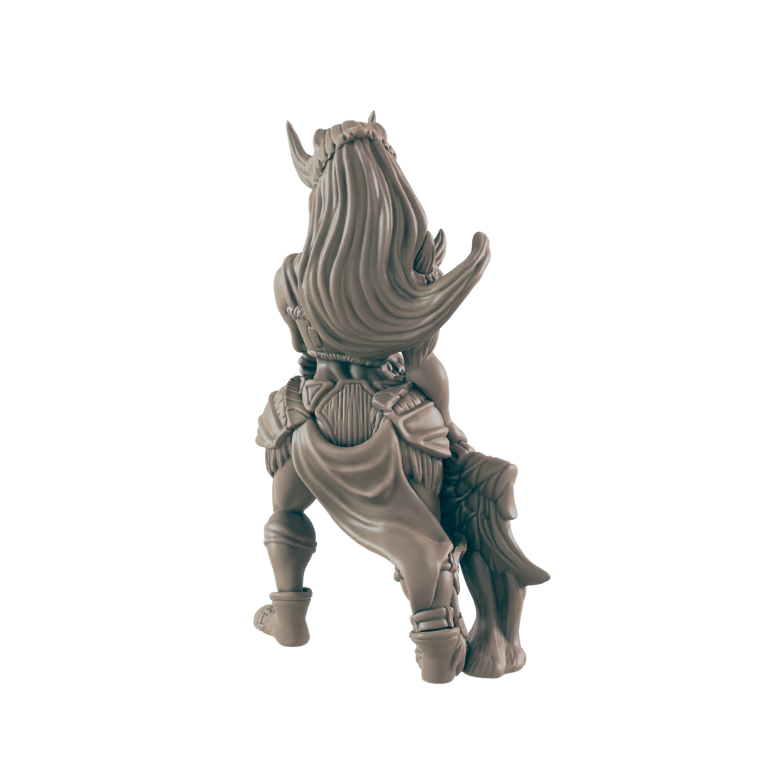 Human Female Barbarian