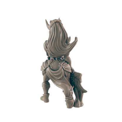 Human Female Barbarian