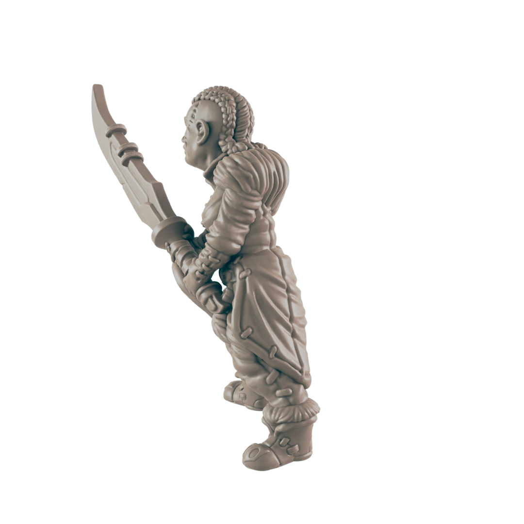 Goliath Female Barbarian