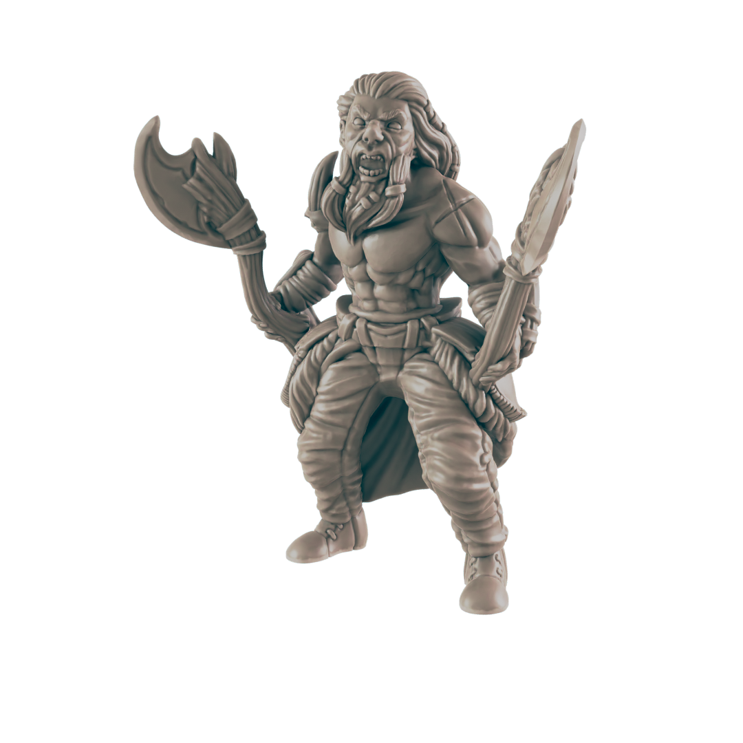 Human Male Barbarian