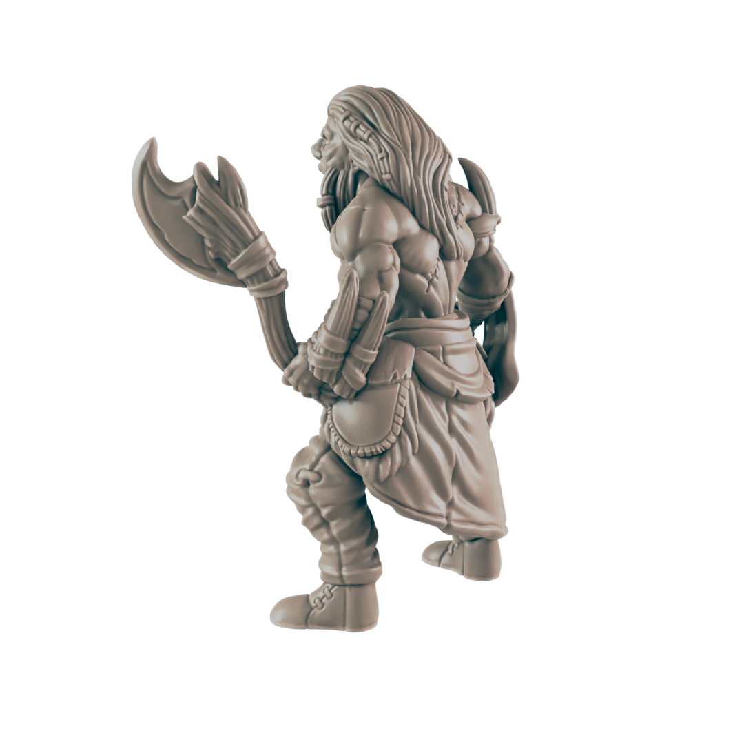 Human Male Barbarian