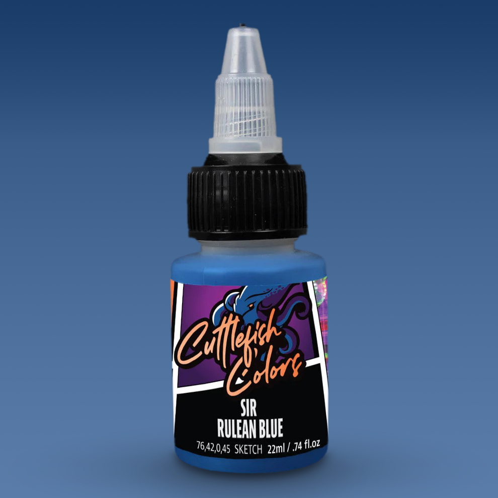 Sir Rulean Blue - Transparent - Sketch - Cuttlefish Colors Acrylic ...