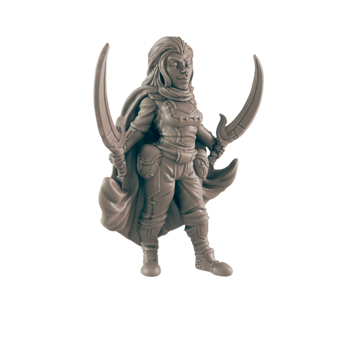 Human Female Fighter