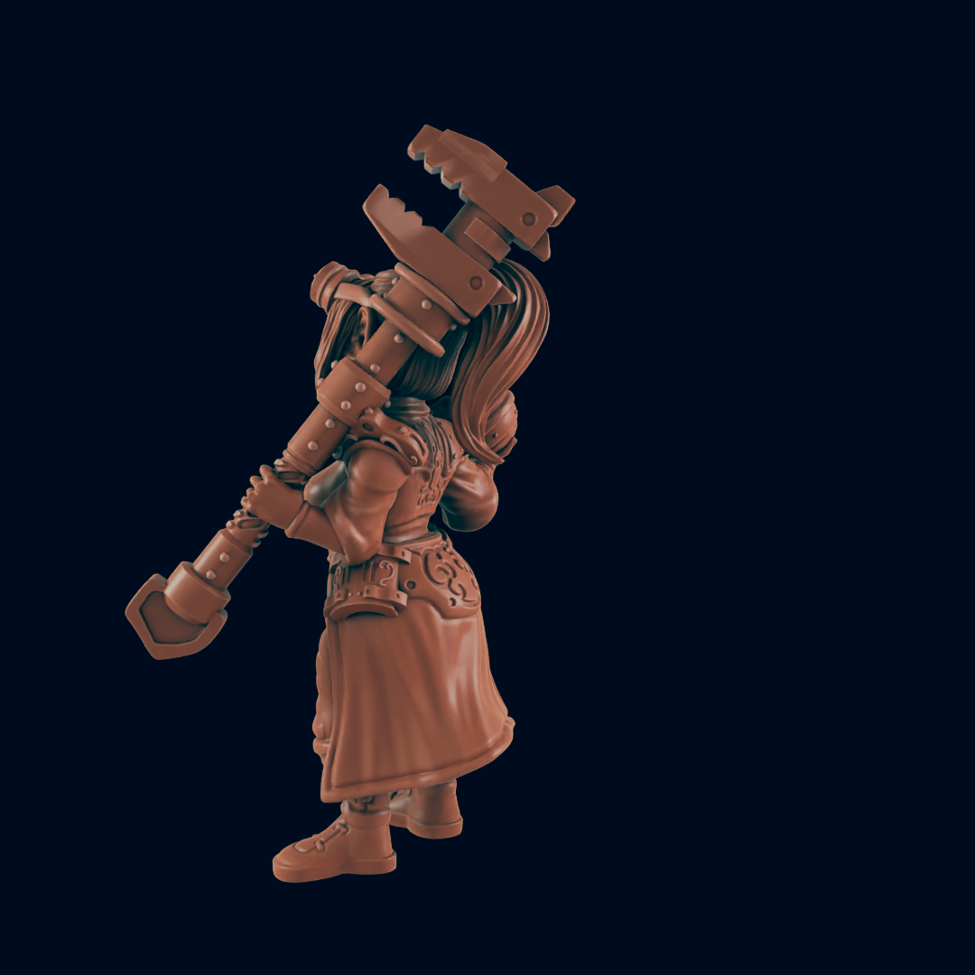 Gnome Female Mechanic