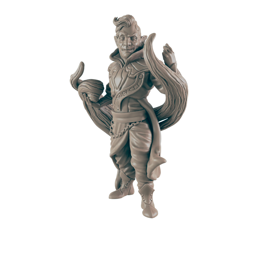 Half-Elf Male Warlock