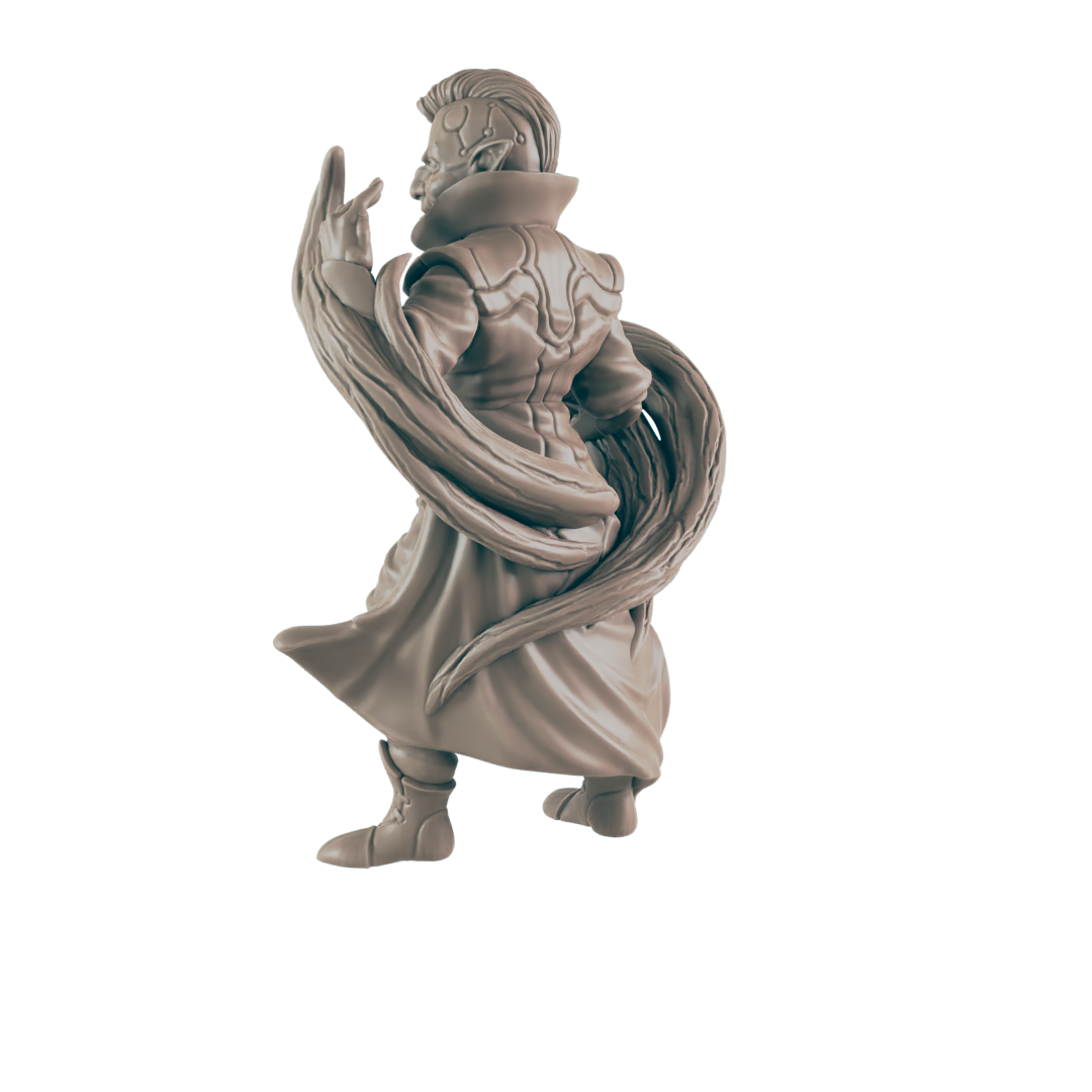 Half-Elf Male Warlock