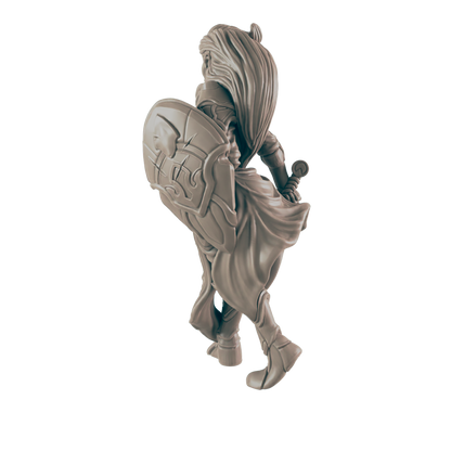 Half-Orc Female Paladin