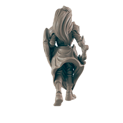 Half-Orc Female Paladin