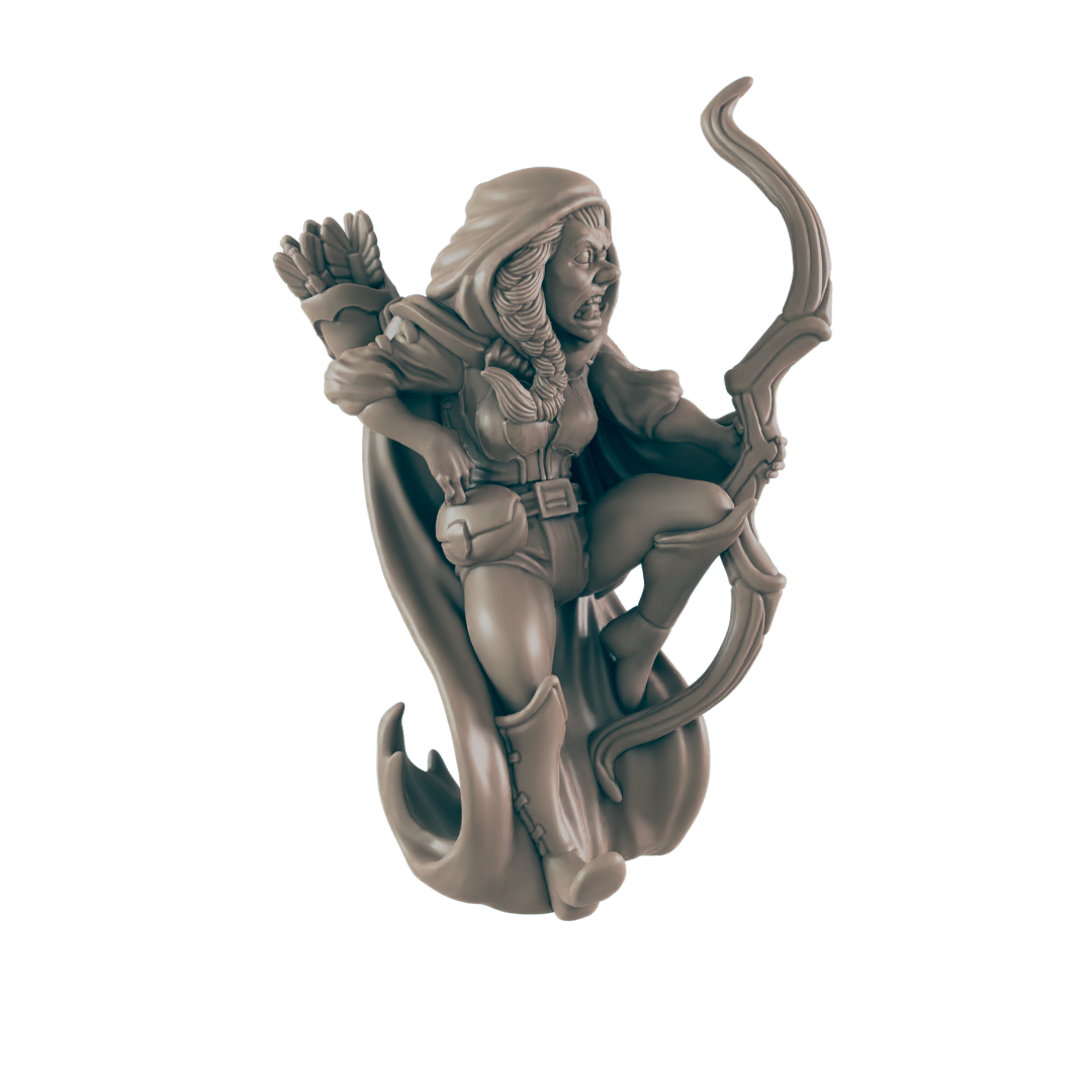 Half-Orc Female Ranger