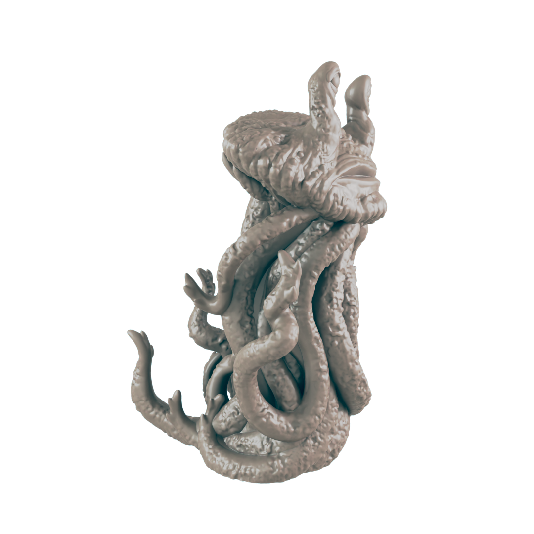 Floating underdark tentacle monster