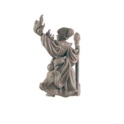 Half-Elf Female Wizard