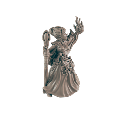 Half-Elf Female Wizard