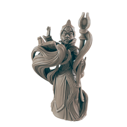 Half-Orc Female Wizard