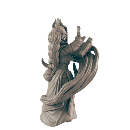 Half-Orc Female Wizard